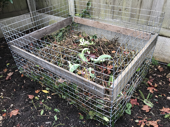January update on first foray into garden composting As a Garden Designer in Essex and East Anglia I am often asked about the value of composting in smaller suburban gardens where space is a challenge